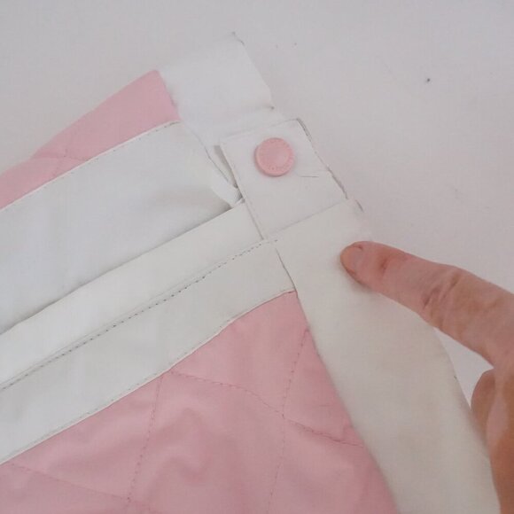 Tipsy Elves Powder Pink One Piece Ski Suit Snowsuit Size L NWT - Picture 7 of 14